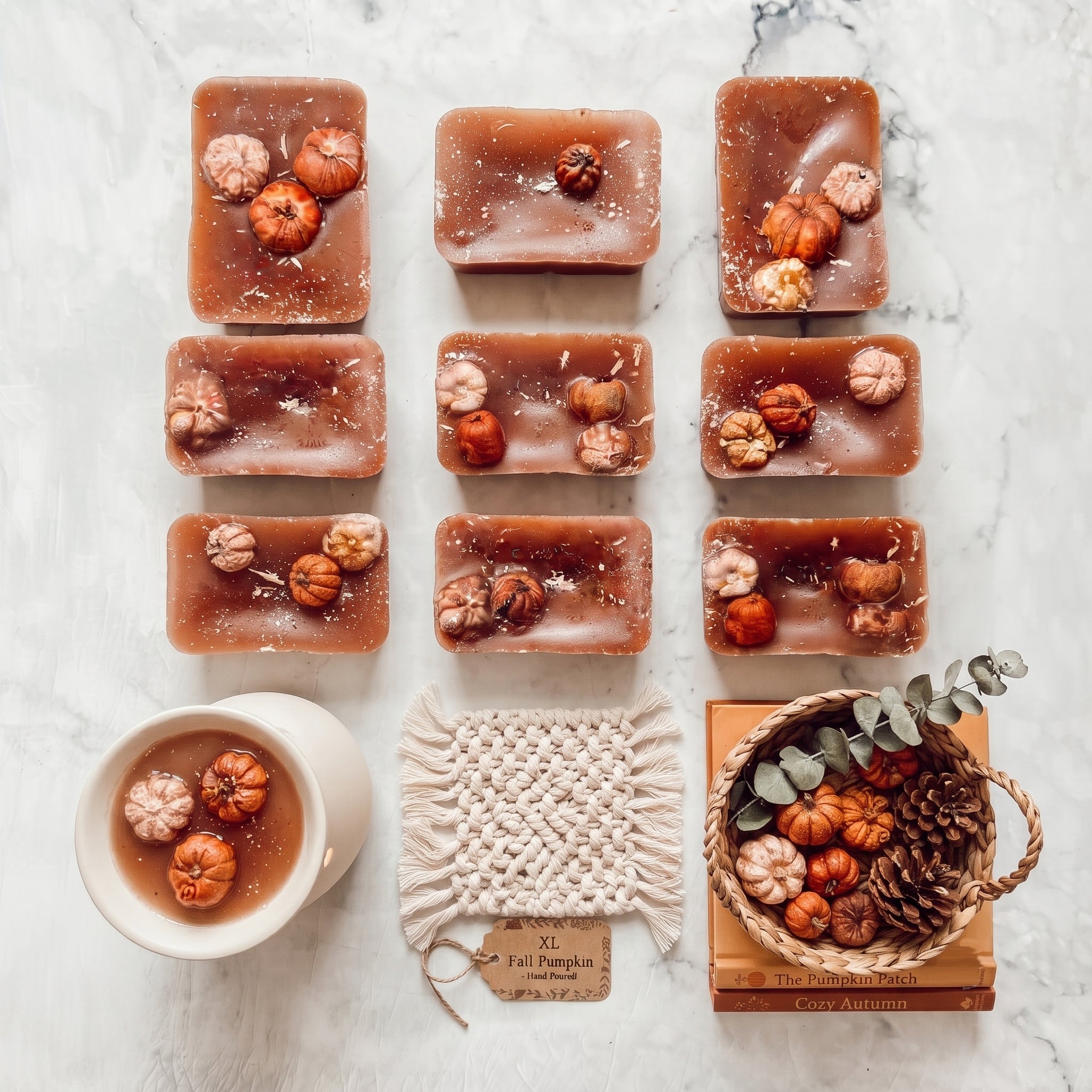 Fall Harvest Pumpkin Waffle Melts